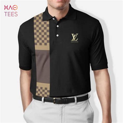 louis vuitton mens polo|Louis Vuitton black polo shirt.